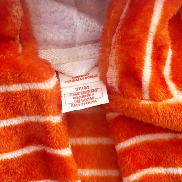 NWT Cat & Jack 2T/3T Unisex Hooded Fox Bath Robe - Picture 4 of 9